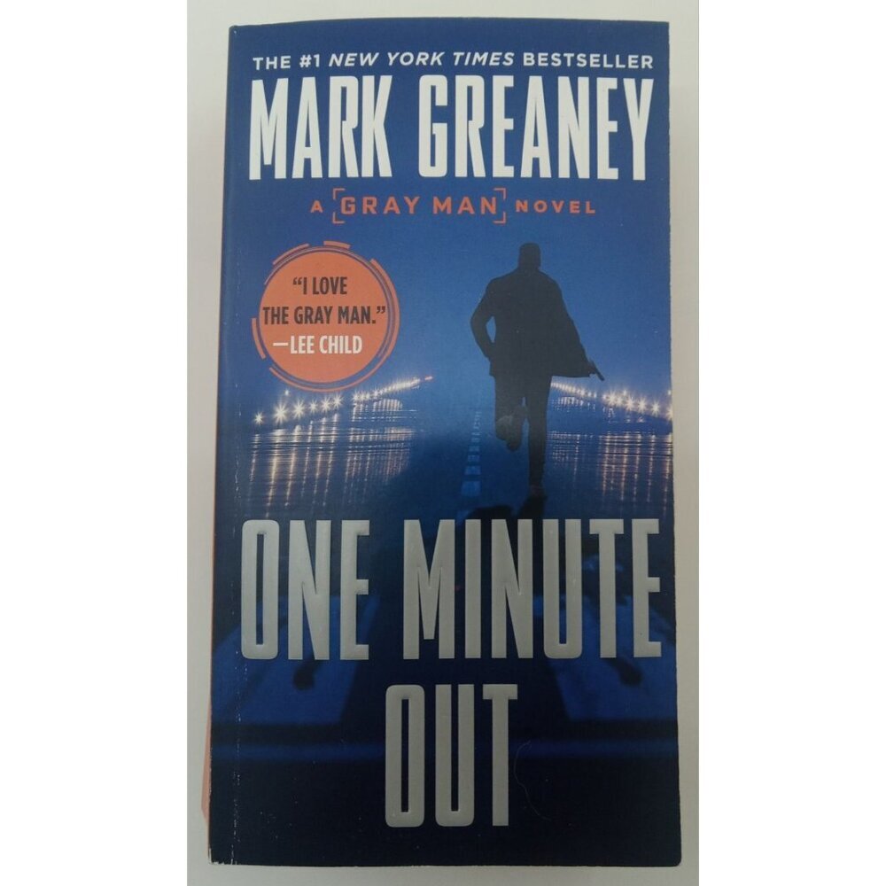 One Minute Out Mark Greaney Gray Man Series Spy Thriller Paperback